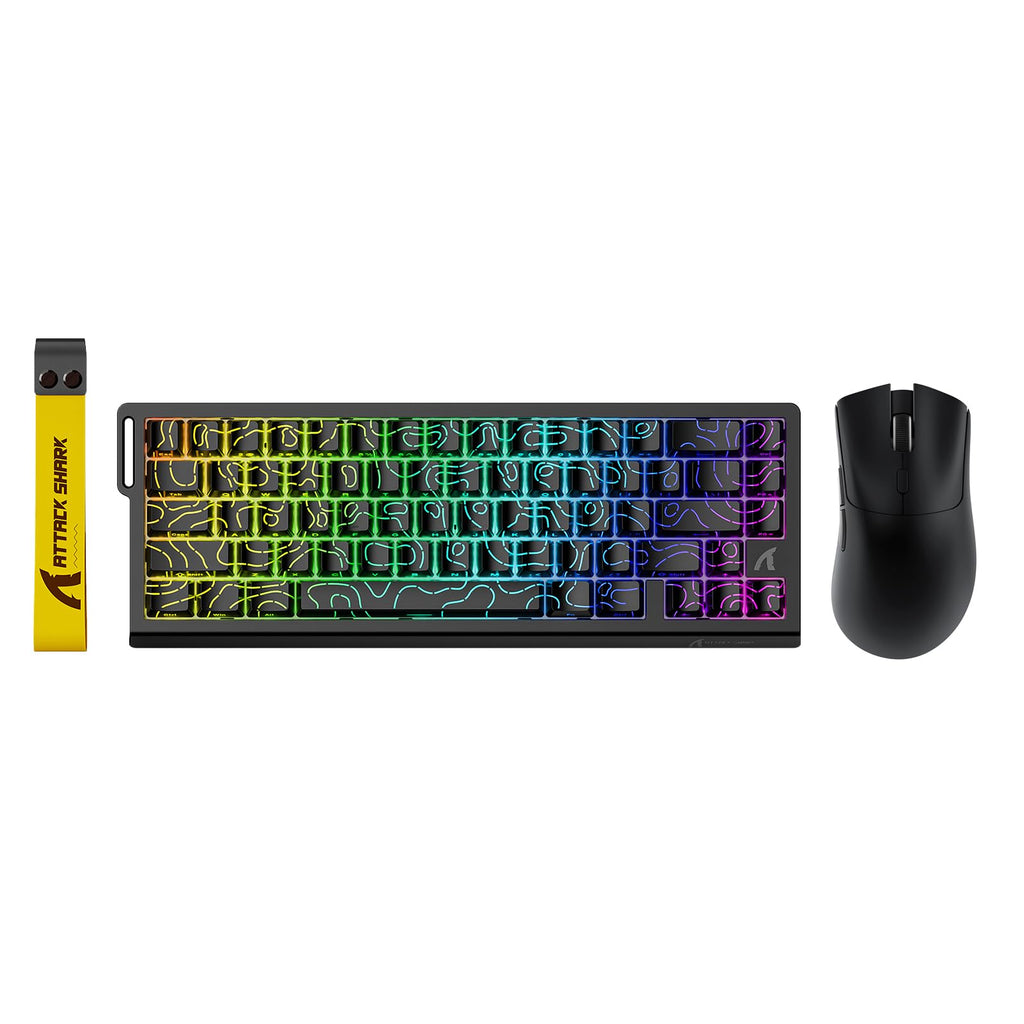 ATTACK SHARK X68HE 🦈 / ATTACK SHARK X68HE & ATTACK SHARK R1 🦈